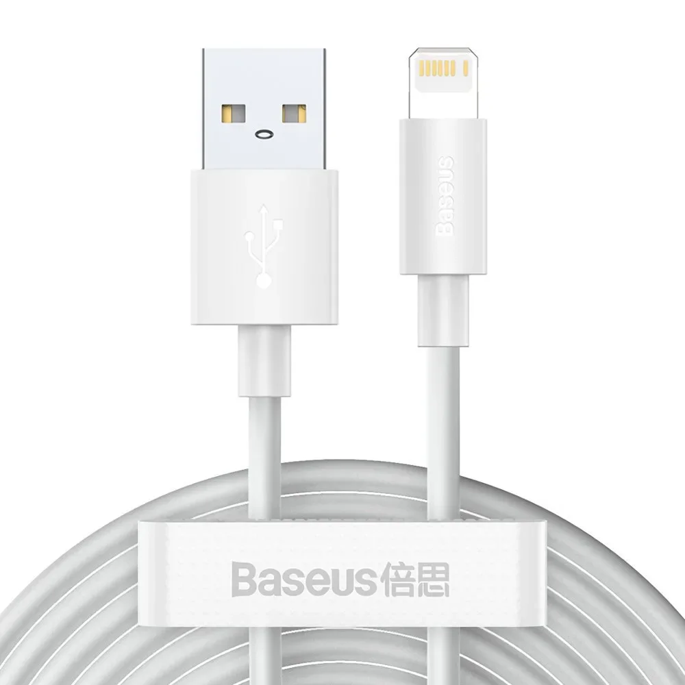 2x USB-C-zu-iPhone-Lightning-Kabel, Schnellladung, Power Delivery, 1,5 m, weiß 2x USB-C-zu-iPhone-Lightning-Kabel, Schnellladung, Power Delivery, 1,5 m, weiß