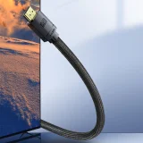 HDMI 2.1 8K 60 Hz eARC QMS Dynamic HDR VRR ALLM kábel, 3 m, fekete 8