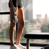 Szövet ellenállás szalagok, gumiszalagok, mini szalagok, jóga, fitnesz, CrossFit, 3 darabos szett 4