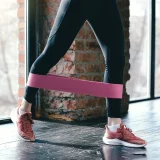 Szövet ellenállás szalagok, gumiszalagok, mini szalagok, jóga, fitnesz, CrossFit, 3 darabos szett 5