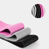 Szövet ellenállás szalagok, gumiszalagok, mini szalagok, jóga, fitnesz, CrossFit, 3 darabos szett 8