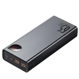 Adaman Power Bank 2x USB, 1x USB-C, 1x microUSB, 20000 mAh, 65 W-os gyorstöltés, fekete 2