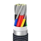 USB-C na USB-C kabel za brzo punjenje i prijenos podataka 100W, 2 m, crni 7