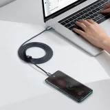 USB-C na USB-C kabel za brzo punjenje i prijenos podataka 100W, 2 m, crni 9
