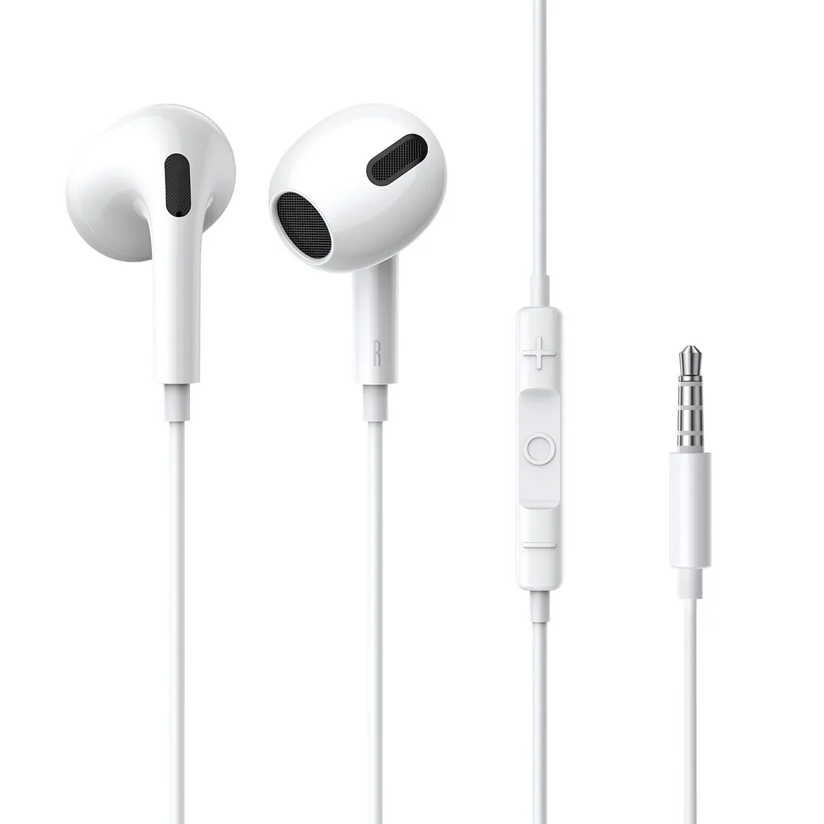 Encok H17 vezetékes fejhallgató, 3,5 mm-es mini-jack, fehér