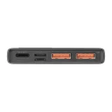 Adaman fém power bank gyors töltéssel, 10000 mAh, 22,5 W 2