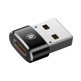 Kis USB-C–USB adapterdugó – fekete 3