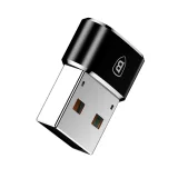 Kis USB-C–USB adapterdugó – fekete 7