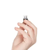 Kis USB-C–USB adapterdugó – fekete 9