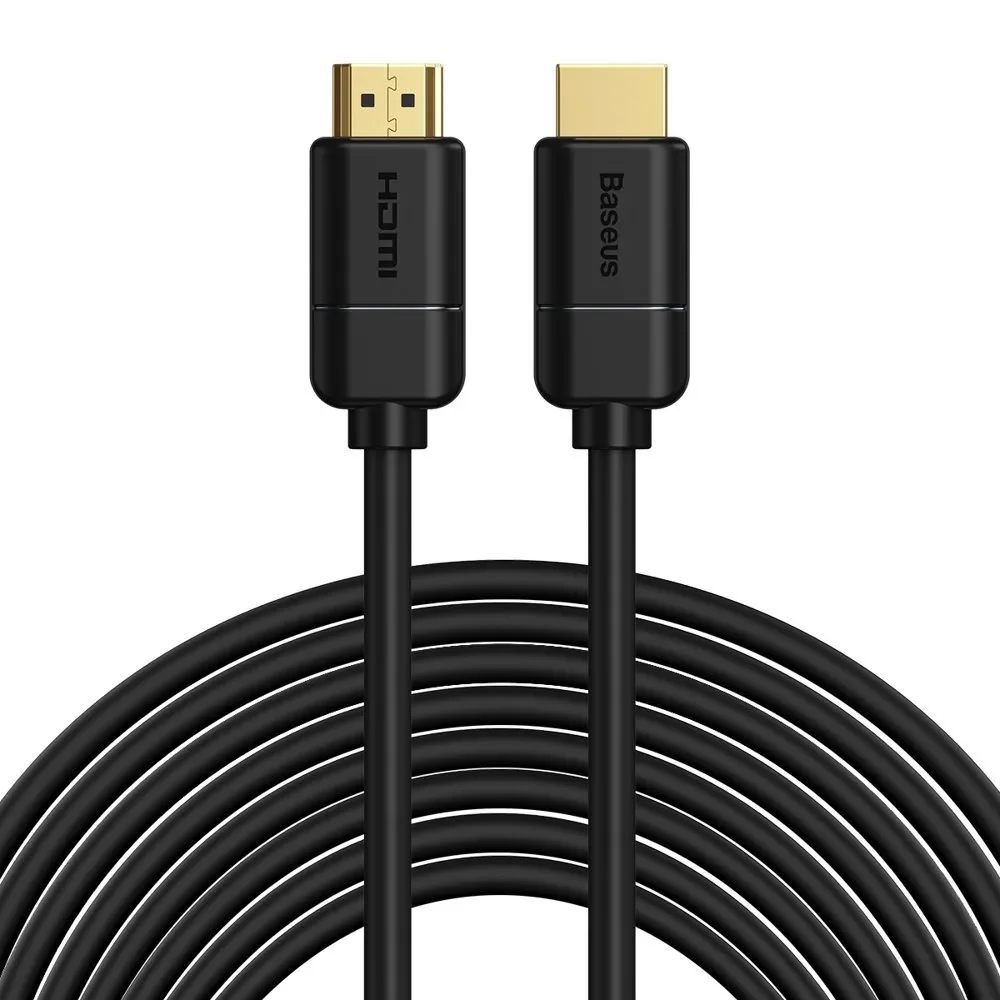 HDMI 2.0 4K 30 Hz 3D HDR 18 Gbps 8 m-es kábel – fekete