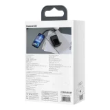 10000 mAh-s powerbank USB, USB-C, iPhone Lightning és USB-C kábellel - Fekete 6