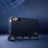 3-u-1 automobilski akumulator za paljenje 1200A + 7200mAh power bank + LED lampa - crna 7