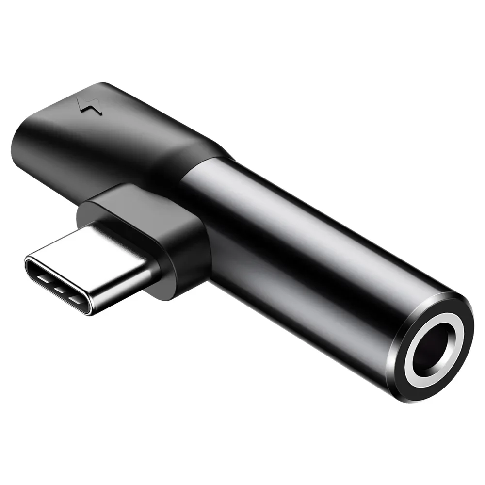 Audio konverter L41 adapter s USB-C na USB-C + 3,5 mm priključak, crni Audio konverter L41 adapter s USB-C na USB-C + 3,5 mm priključak, crni