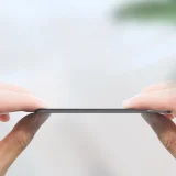 Öntapadó telefonhüvely hitelkártyák és dokumentumok tárolásához, szürke 10