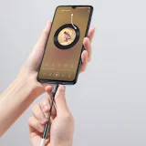 L54 adapter za slušalice: USB-C na 3,5 mm audio priključak DAC, crni 8