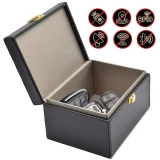Faraday Box rádióhullám-árnyékoló doboz kulcsok, telefon és kártyák számára, fekete 2