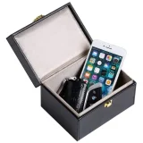 Faraday Box rádióhullám-árnyékoló doboz kulcsok, telefon és kártyák számára, fekete 3
