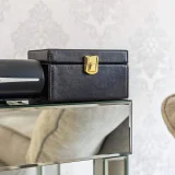 Faraday Box rádióhullám-árnyékoló doboz kulcsok, telefon és kártyák számára, fekete 8