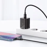 Super Si 1C USB-C 20 W-os Power Delivery gyors fali töltő, fekete 11
