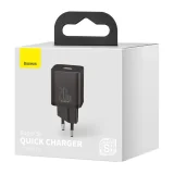 Super Si 1C USB-C 20 W-os Power Delivery gyors fali töltő, fekete 6