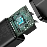Super Si 1C USB-C 20 W-os Power Delivery gyors fali töltő, fekete 8