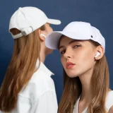W3 Bluetooth 5.0 TWS vezeték nélküli fülhallgató, IP55 vízálló, fehér 10