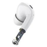W3 Bluetooth 5.0 TWS vezeték nélküli fülhallgató, IP55 vízálló, fehér 3