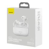 W3 Bluetooth 5.0 TWS vezeték nélküli fülhallgató, IP55 vízálló, fehér 5