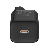 Super Si QC PD 25 W 3 A gyors fali töltő + 1 m-es fekete USB-C kábel 4