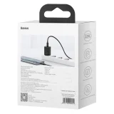 Super Si QC PD 25 W 3 A gyors fali töltő + 1 m-es fekete USB-C kábel 6