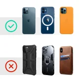 Samochodowy uchwyt magnetyczny indukcyjna ładowarka Qi 15W MagSafe do iPhone czarny 10