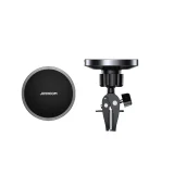 Samochodowy uchwyt magnetyczny indukcyjna ładowarka Qi 15W MagSafe do iPhone czarny 11