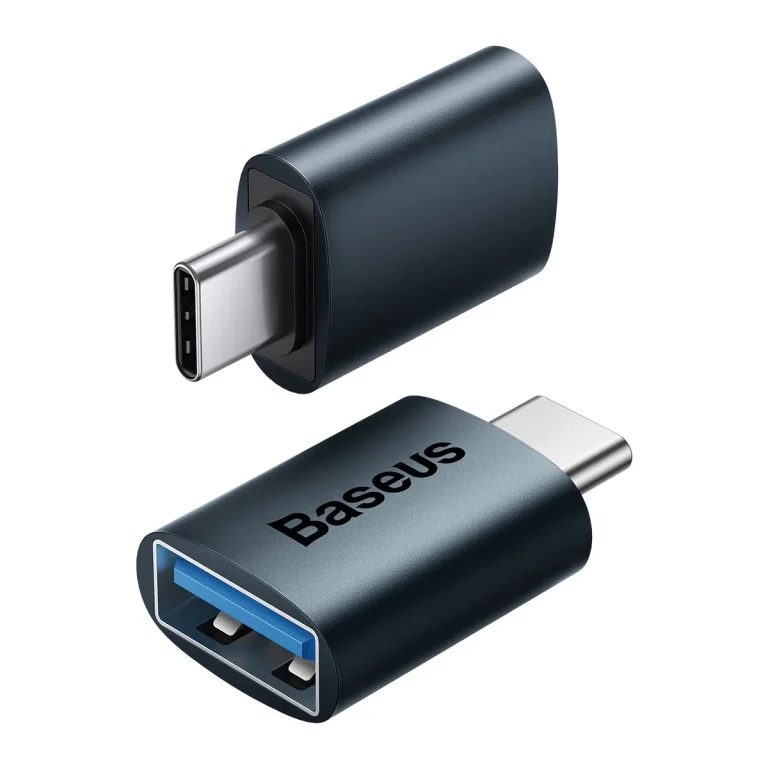 Ingenuity sorozatú USB-C–USB-A adapter, kék
