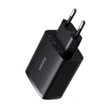 Kompakt 3x USB 17 W-os fali töltő, fekete 7