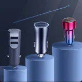 Magic Series PPS QC 4.0+ QC3.0 45 W 6 A autós töltő, fekete 9