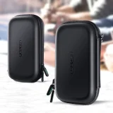 Táska HDD-hez és mobiltelefon-kiegészítőkhöz 16,5x9,5x4,5 cm fekete 2