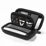 Táska HDD-hez és mobiltelefon-kiegészítőkhöz 16,5x9,5x4,5 cm fekete 3