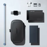 Táska HDD-hez és mobiltelefon-kiegészítőkhöz 16,5x9,5x4,5 cm fekete 5
