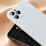 Rugalmas gél tok iPhone 12 Pro Max Liquid Silica Gel tokhoz, piros 7