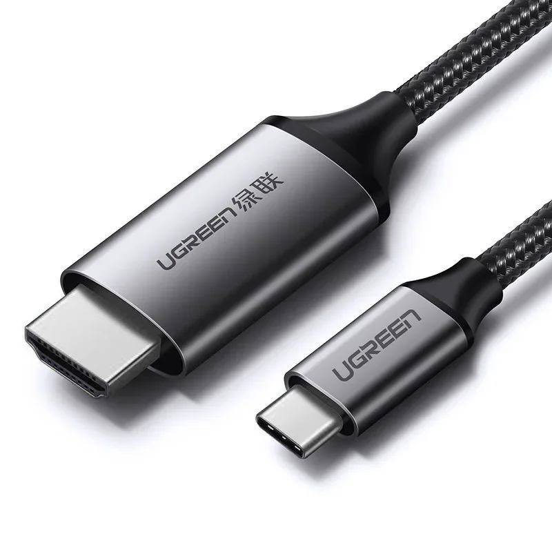 HDMI–USB-C adapterkábel, 4K 60 Hz, 1,5 m, fekete és szürke