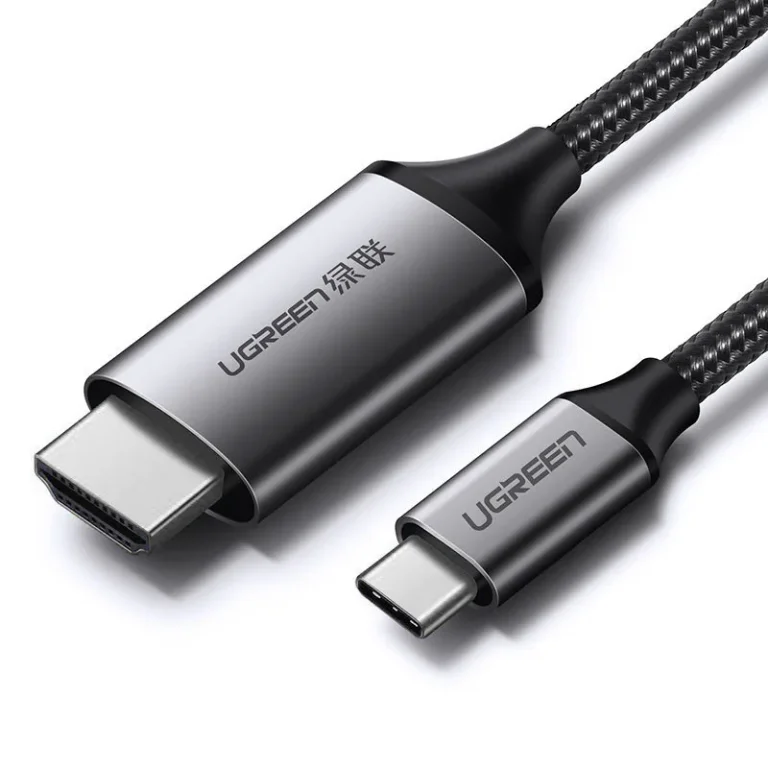 HDMI–USB-C adapterkábel, 4K 60 Hz, 1,5 m, fekete és szürke