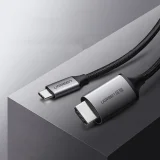 HDMI–USB-C adapterkábel, 4K 60 Hz, 1,5 m, fekete és szürke 10