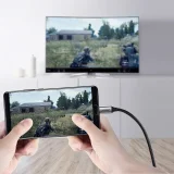 HDMI–USB-C adapterkábel, 4K 60 Hz, 1,5 m, fekete és szürke 2