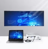 HDMI–USB-C adapterkábel, 4K 60 Hz, 1,5 m, fekete és szürke 3