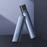 M.2 SuperSpeed 10 Gbps SSD-tok + 0,5 m-es USB-C kábel, szürke 2