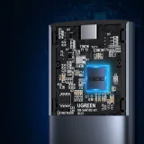 M.2 SuperSpeed 10 Gbps SSD-tok + 0,5 m-es USB-C kábel, szürke 6