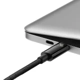Fonott USB-C kábel 480 Mb/s 240 W Tungsten Gold 3 m Fekete 3