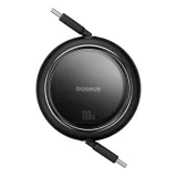 Free2Draw Mini 1 m-es fekete 100 W-os USB-C behúzható kábel 3