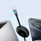 Free2Draw Mini 1 m-es fekete 100 W-os USB-C behúzható kábel 4