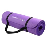 Jóga- és fitnesz szőnyeg 181 x 63 x 0,9 cm, lila 2